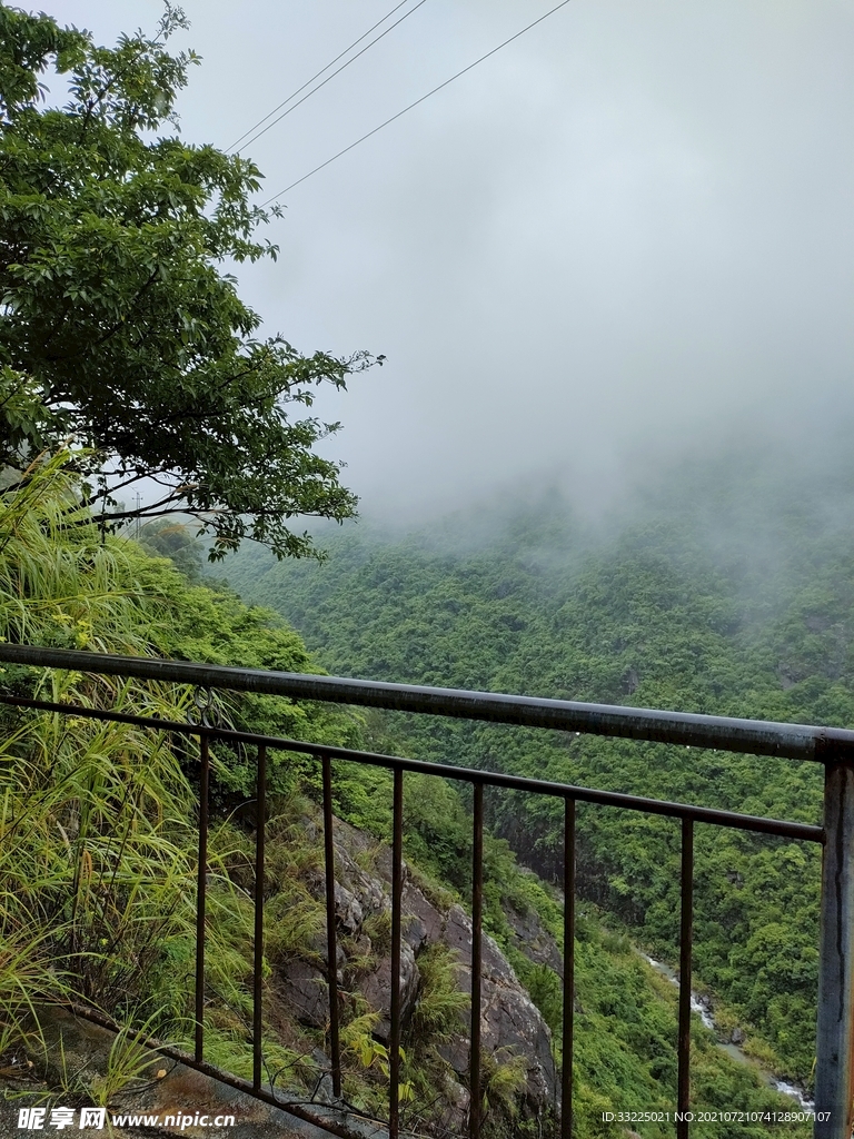 雨后兰花谷 美景