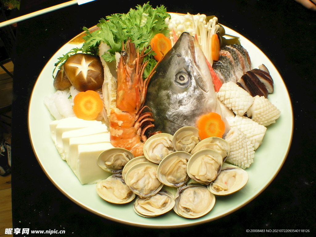海鲜火锅