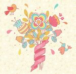 母亲节花卉贺卡