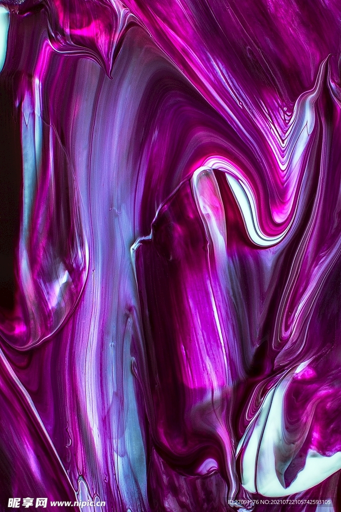 紫色抽象流体渐变背景
