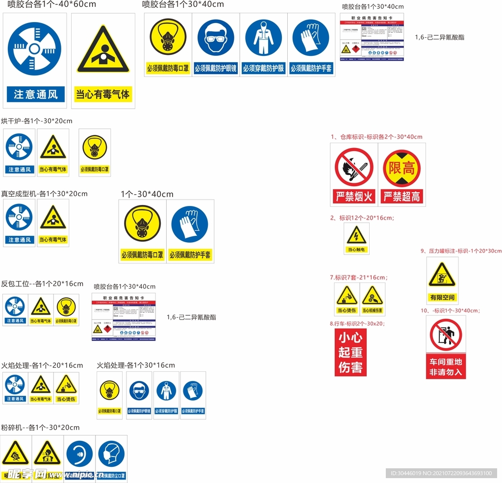 禁止吸烟 标识牌 吸烟区 禁烟