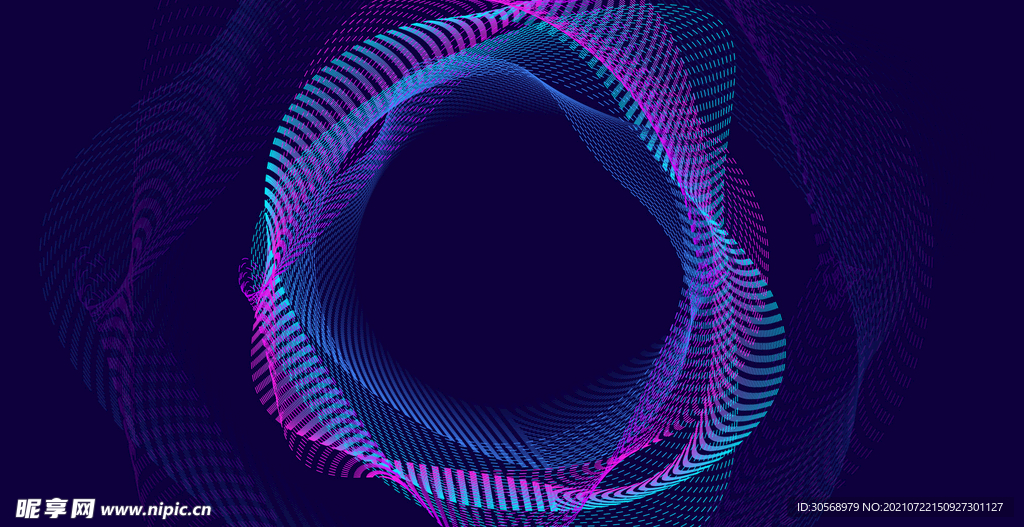 渐变粒子 线条