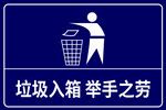 垃圾入箱