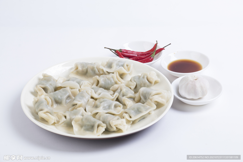 诱人的蒸饺美食