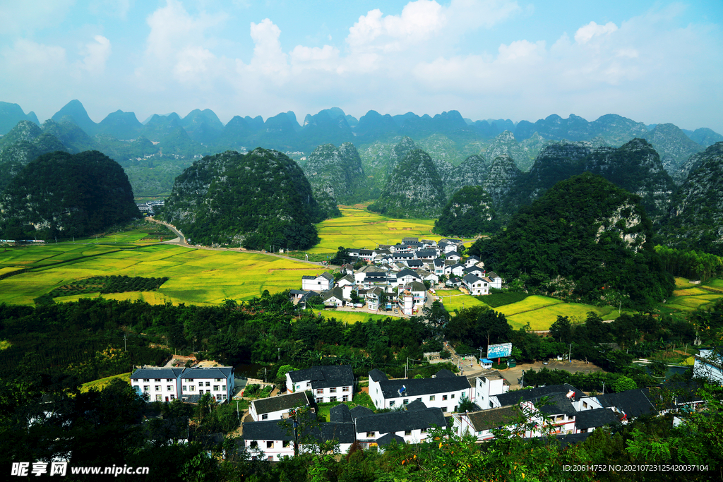 美丽的山水风景