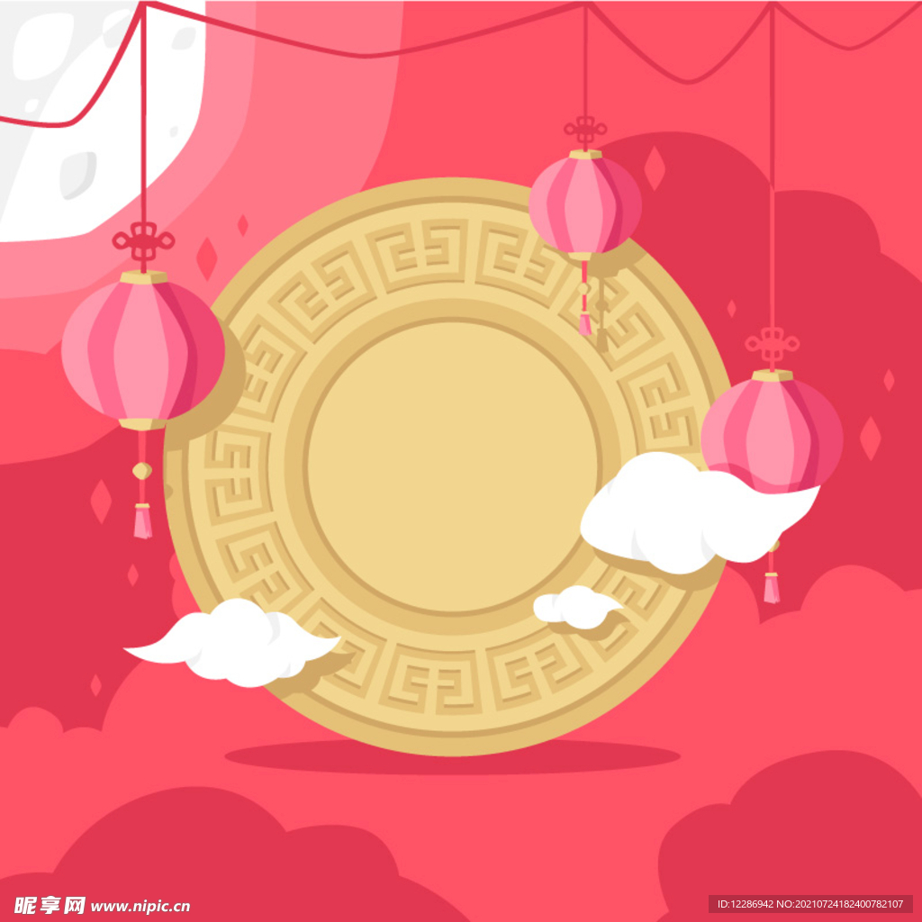 中秋节插画