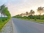 美丽的乡村道路风景