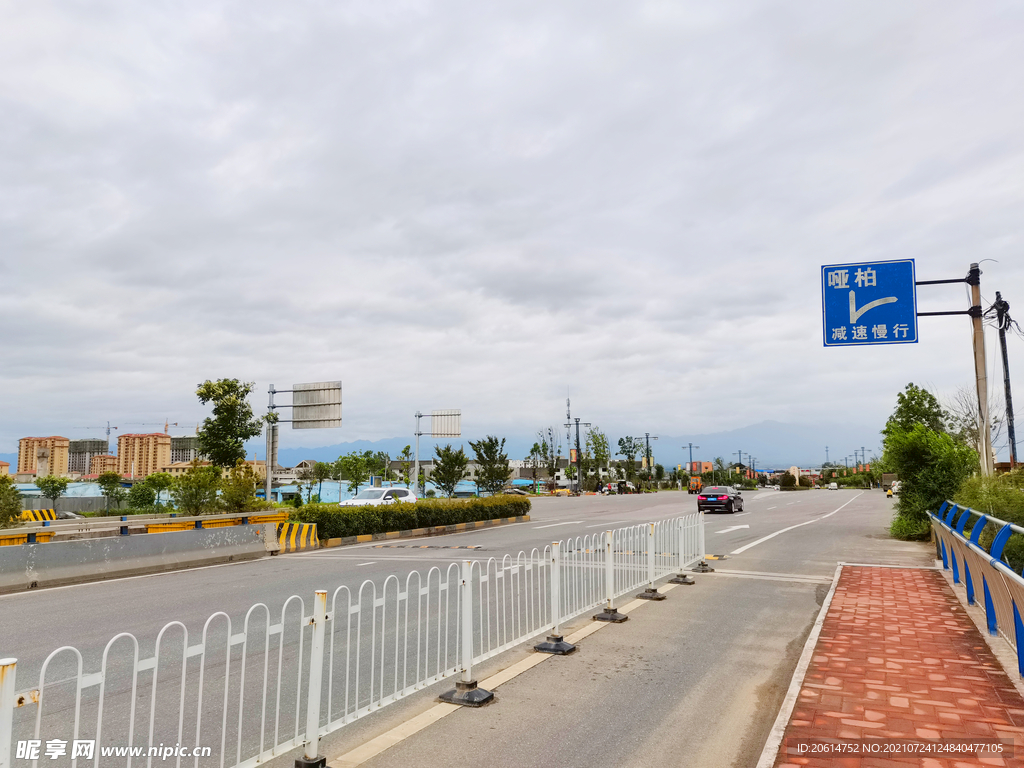 城市道路风景