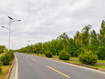 空荡荡的道路风景