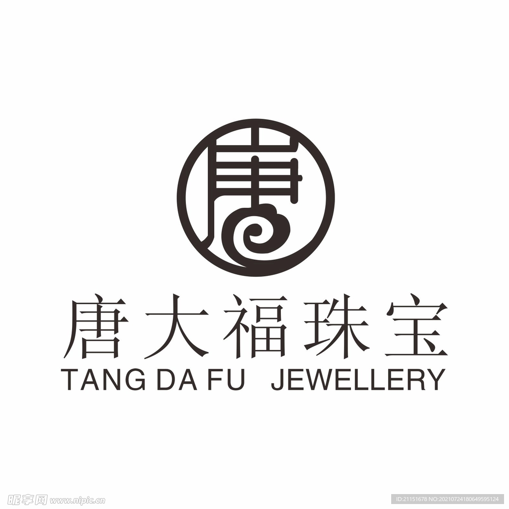 唐大福珠宝LOGO 