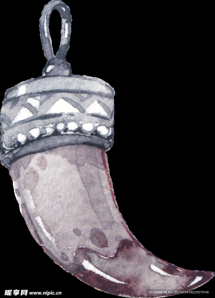 西方神圣水彩装饰物平面素材