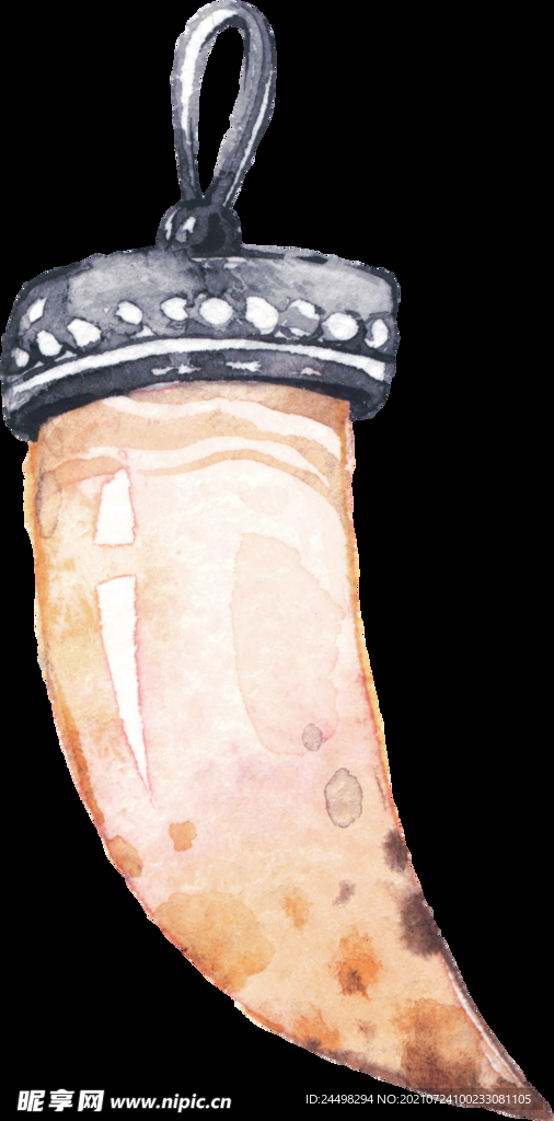 西方神圣水彩装饰物平面素材