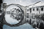 江南雪景