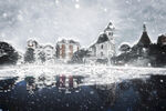 房屋雪景