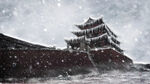 城墙雪景