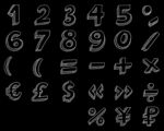 线条数字