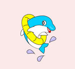 卡通可爱海豚