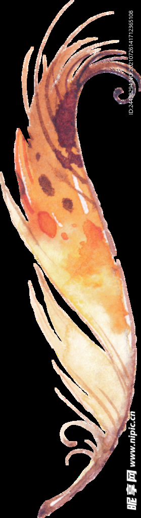 西方神圣水彩装饰物平面素材