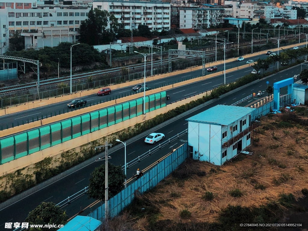 城市一角