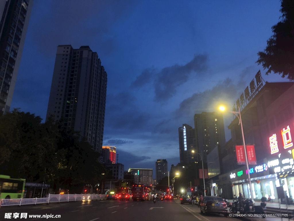 城市夜景