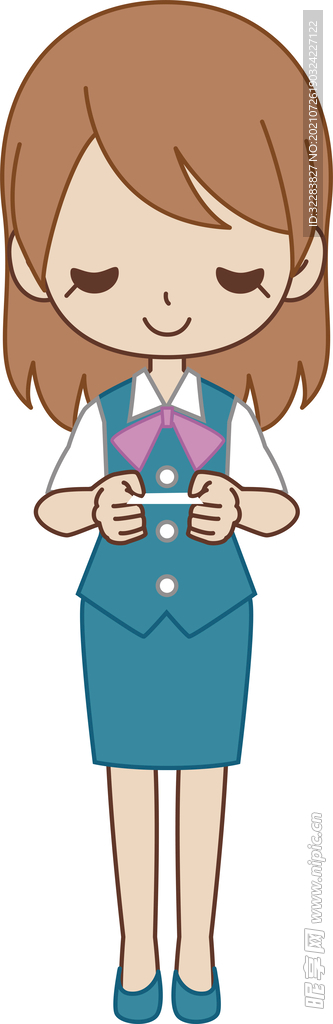 卡通女孩