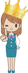 卡通女孩