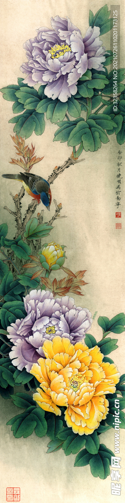 鸟语花香