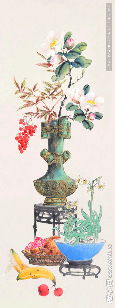 花鸟插画