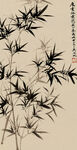 竹子挂画
