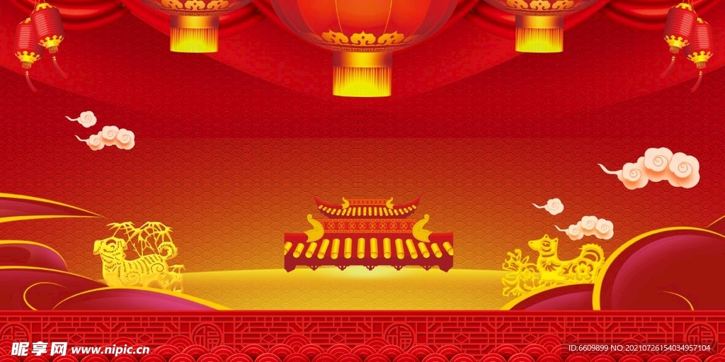 国潮背景