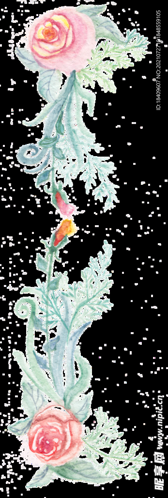 清新水彩