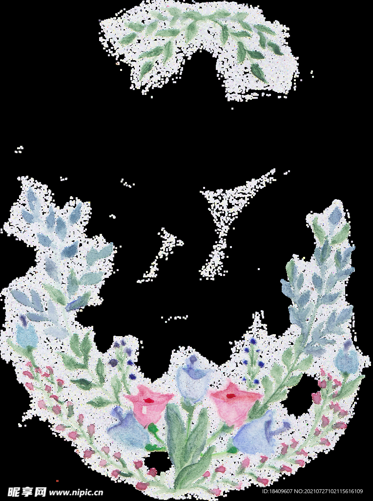 清新水彩