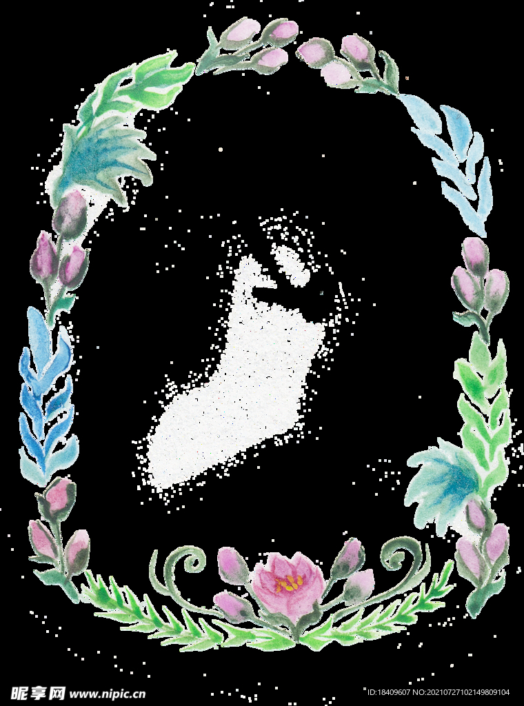清新水彩