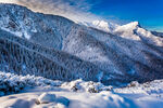 冬季雪山