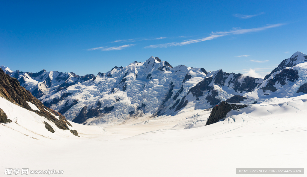 冬季雪山