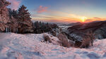 冬季雪山