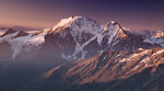 冬季雪山