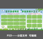 校园 环保 展板