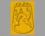 CAD装饰画3D模型