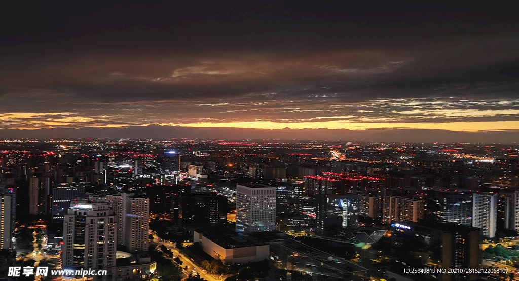 成都的夜景