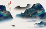 装饰画 花鸟画 新中式 山水 