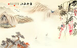 装饰画 花鸟画 新中式 山水 