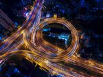 公路夜景