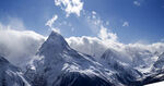 冬季雪山