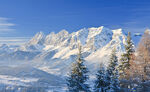 冬季雪山