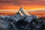 冬季雪山