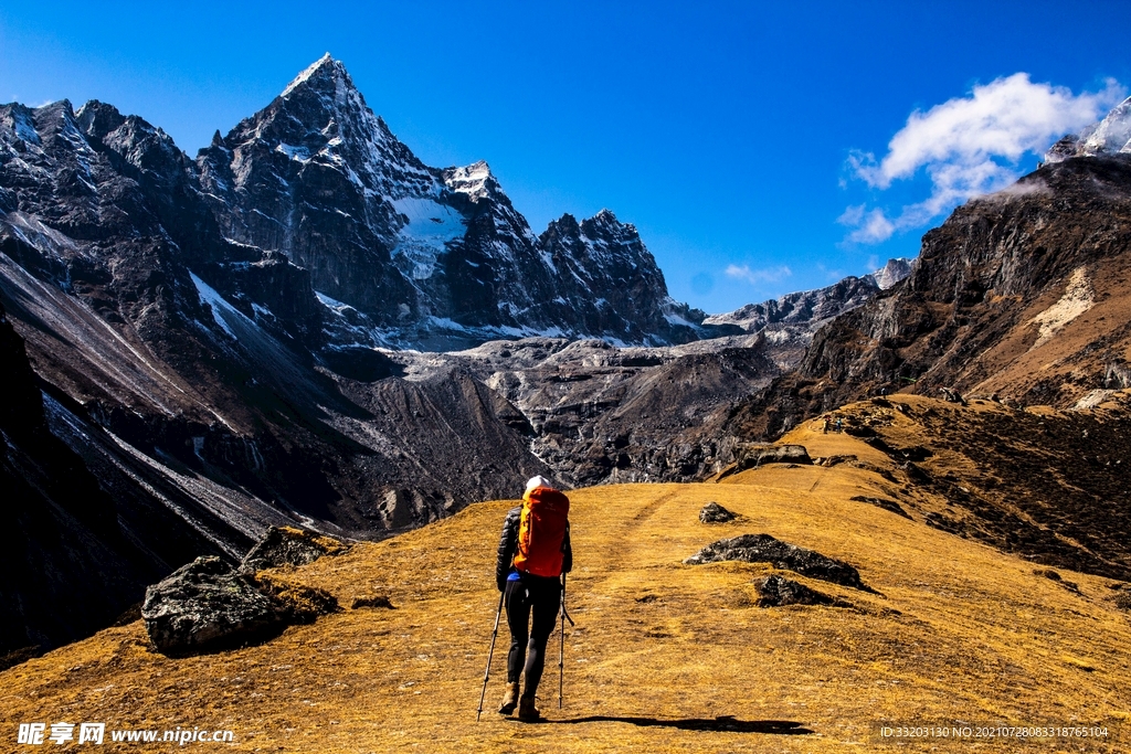 步行登山