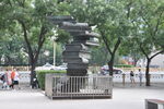 北京西单图书大厦景观雕塑