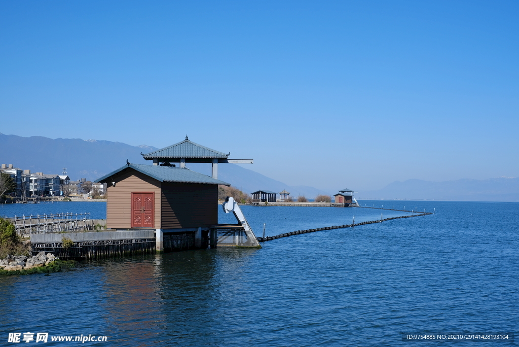 木屋海景