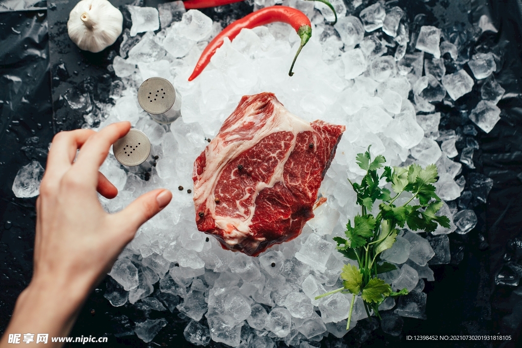 新鲜的牛排牛肉